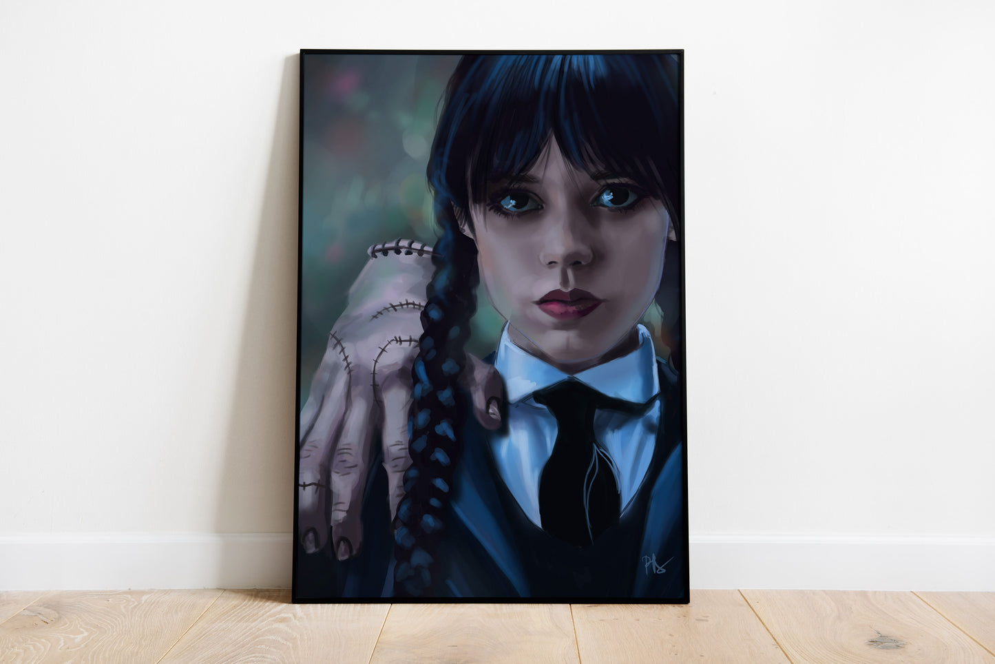 Wednesday Addams Jenna Ortega Art Print