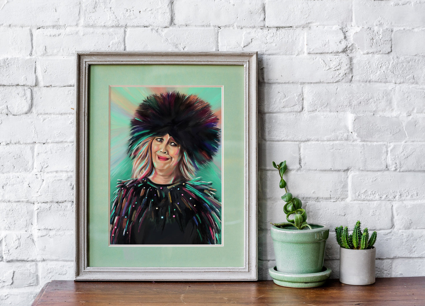 Moira Rose from Schitt's Creek Art Print